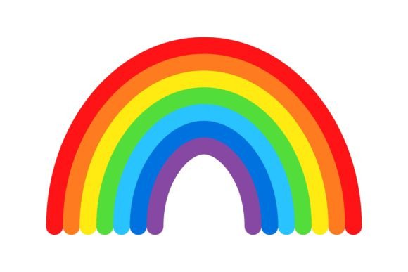 Download Cartoon Rainbow Vector. Rainbows, Stars - Premium Resources