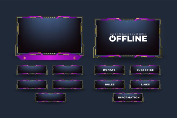 Download Live Screen Panel Decoration Vector - Vector Collection