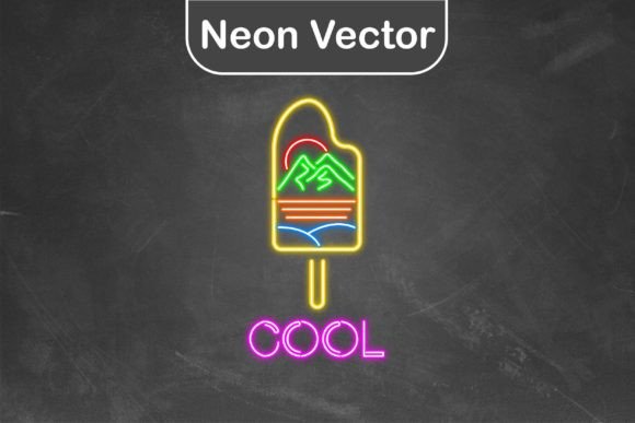 Download Neon Logo Vector - Ice Cool - Vector Collection