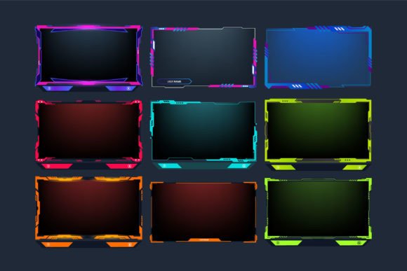 Download Broadcast Screen Overlay Bundle Vector - Vector Collection