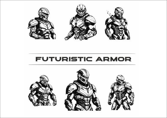 Download Futuristic Armor Vector Illustration - Vector Collection