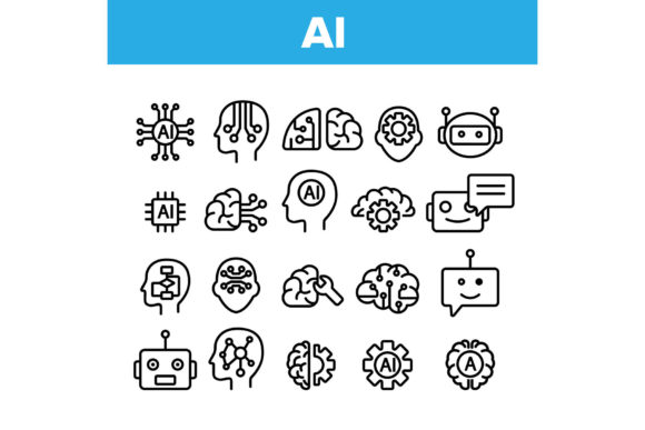 Download Artificial Intelligence Elements Vector - Vector Collection