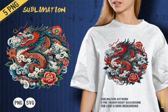 Download Chinese Dragon SVG PNG Painting Vector - Vector Collection