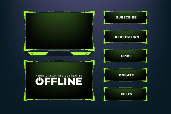 Download Live Streaming Screen Interface Vector - Interface Collection
