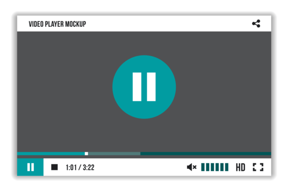 Download Video Pause Screen Interface. Media App - Interface Collection