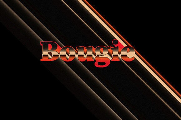 Download Bougie Text Effect Font Type Vector - Vector Collection