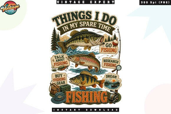 Download Things I Do in My Spare Time Fishing PNG - Premium Resources